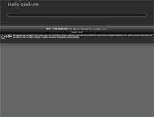 Tablet Screenshot of jamie-gaul.com